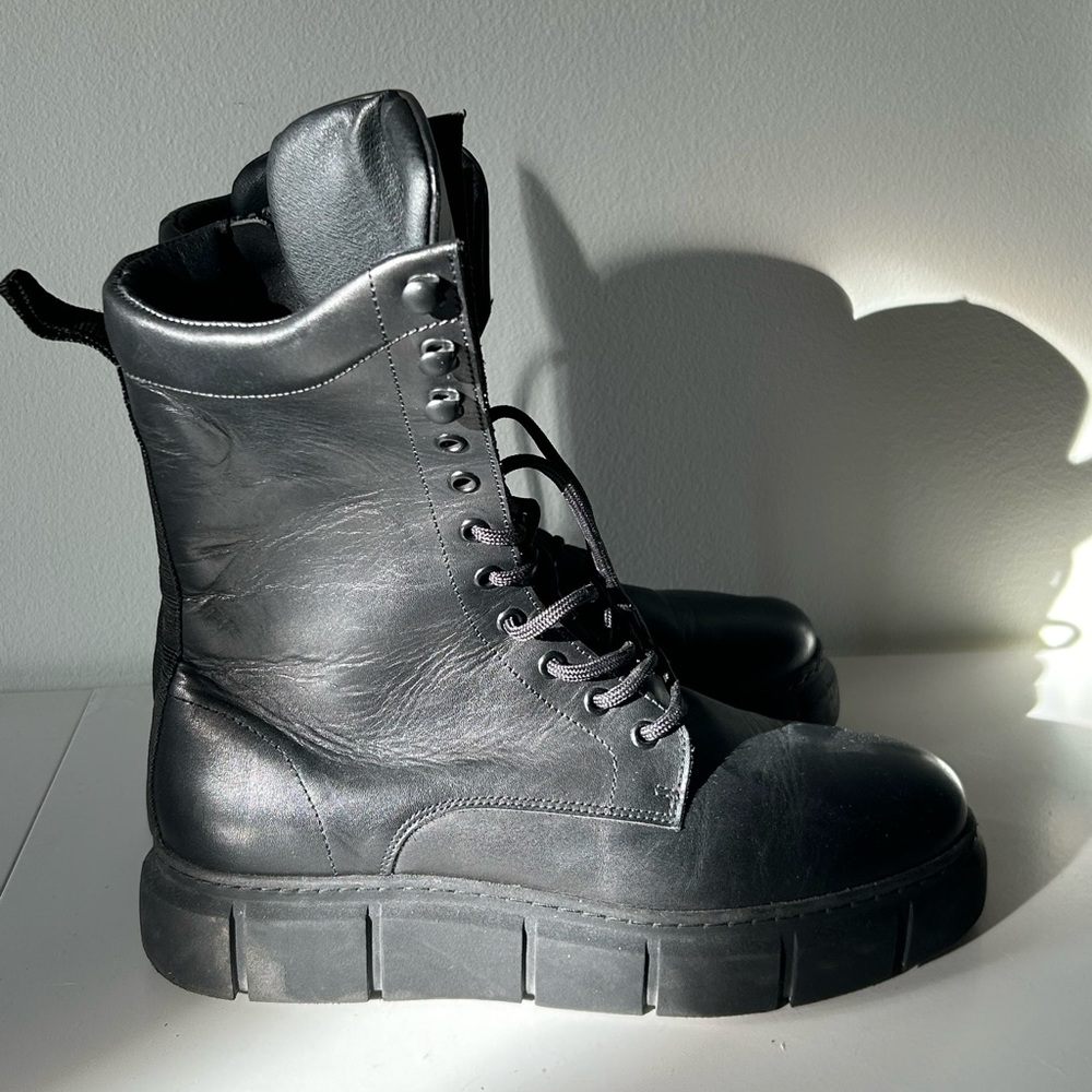 Shoe The Bear Tove Lace-Up Leather Boots